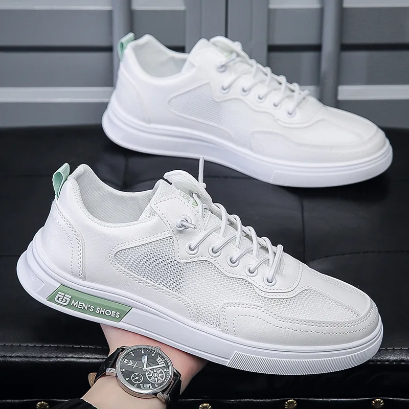 

Lightweight Men Casual Shoes Sneakers Mesh Breathable Male Footwear Lace Up Walking Shoes Tenis Para Hombre Low Top Men Shoes