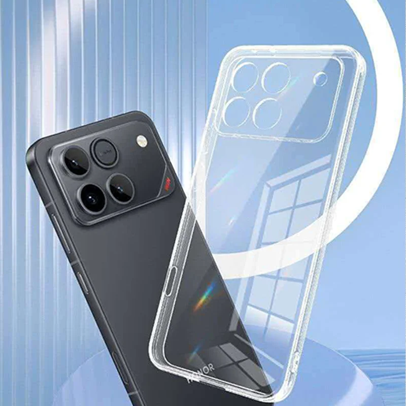 Чехол на Honor Win, ультратонкий прозрачный мягкий чехол из ТПУ для Honor Win 5G Global, прозрачный чехол HonorWin Bumper (art.: 3920da3fefb6e) - 3920da3fefb6e
