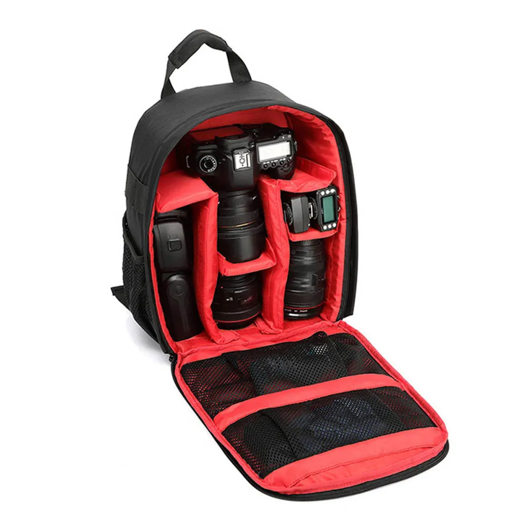 

Сменный водонепроницаемый ударопрочный рюкзак для цифровой камеры Canon EOS Sony Nikon DSLR