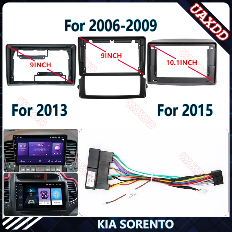 Автомагнитола для KIA SORENTO 9-2006 дюймов мультимедийный видеопроигрыватель на Android с