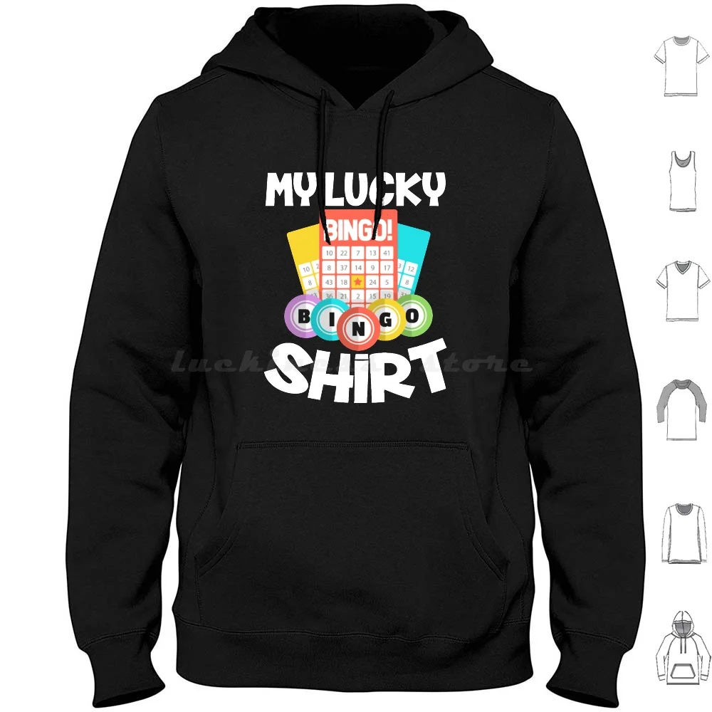 

Bingo My Lucky Hoodies Long Sleeve Bingo My Lucky