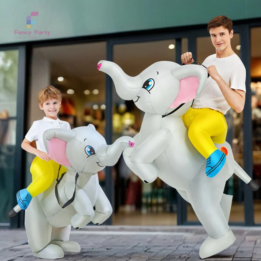 Новогодняя праздничная вечеринка маскарад косплей забавный надувной костюм