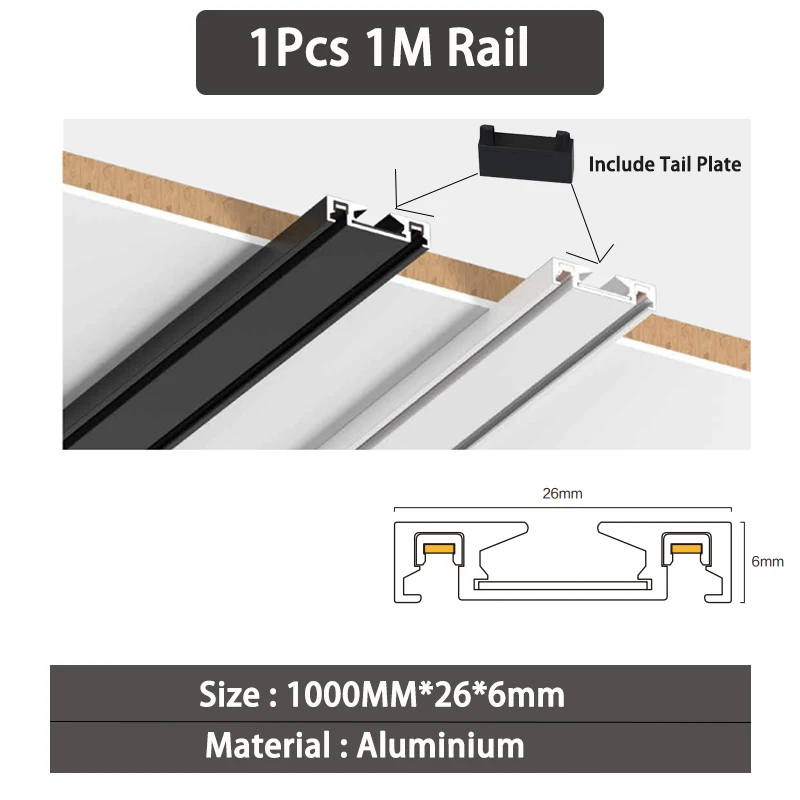 

BOMP Магнитный спот Smart Tuya Zigbee, черный/белый