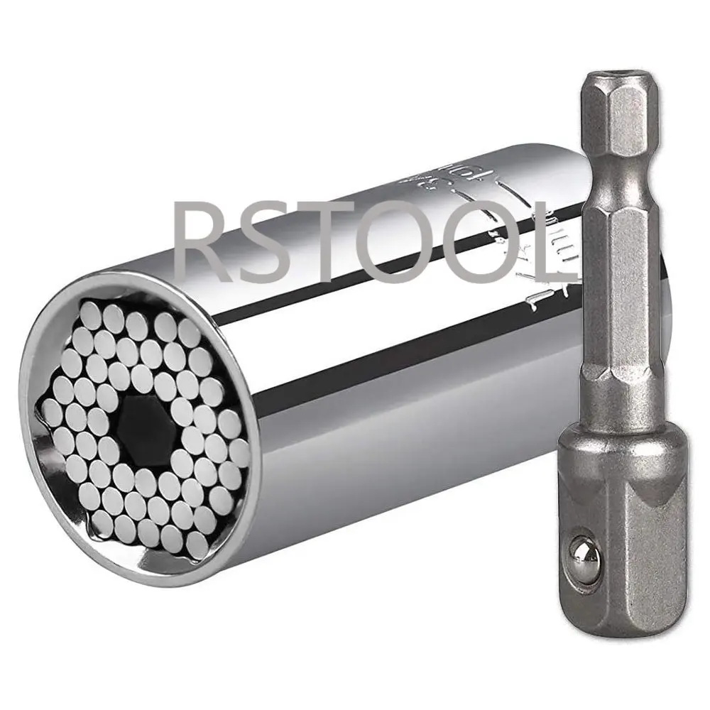 

Universal Torque Wrench 7-19mm Socket Head Multifunctional Universal Sleeve