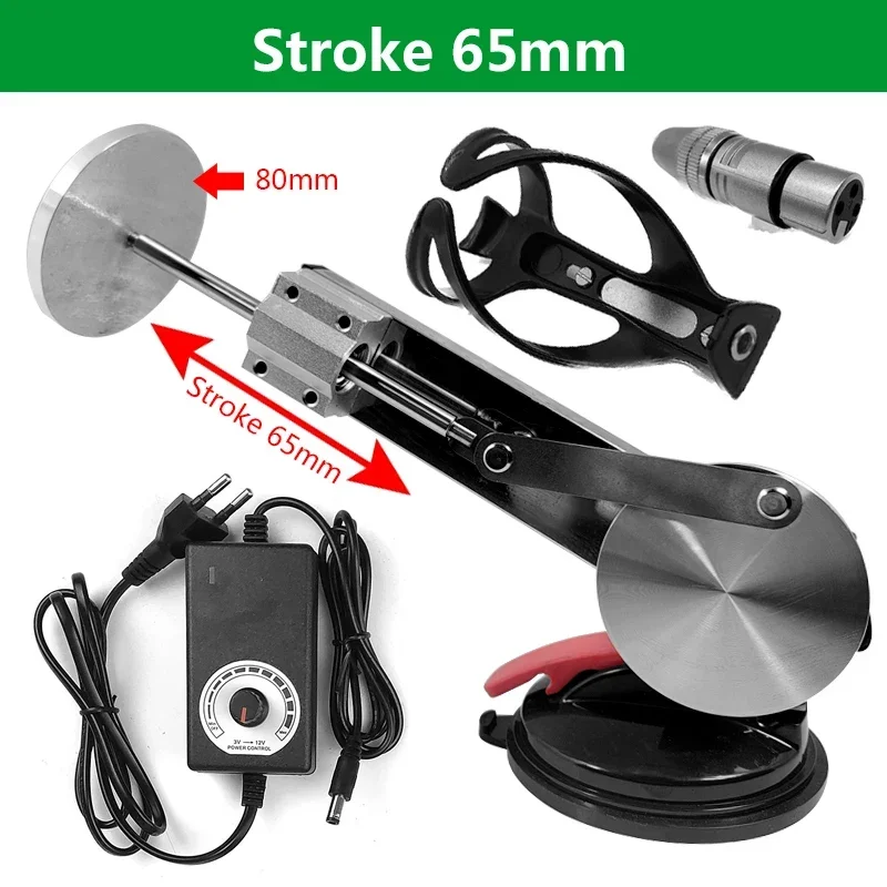 Телескопический линейный привод с регулируемой скоростью, 39/45/65 мм