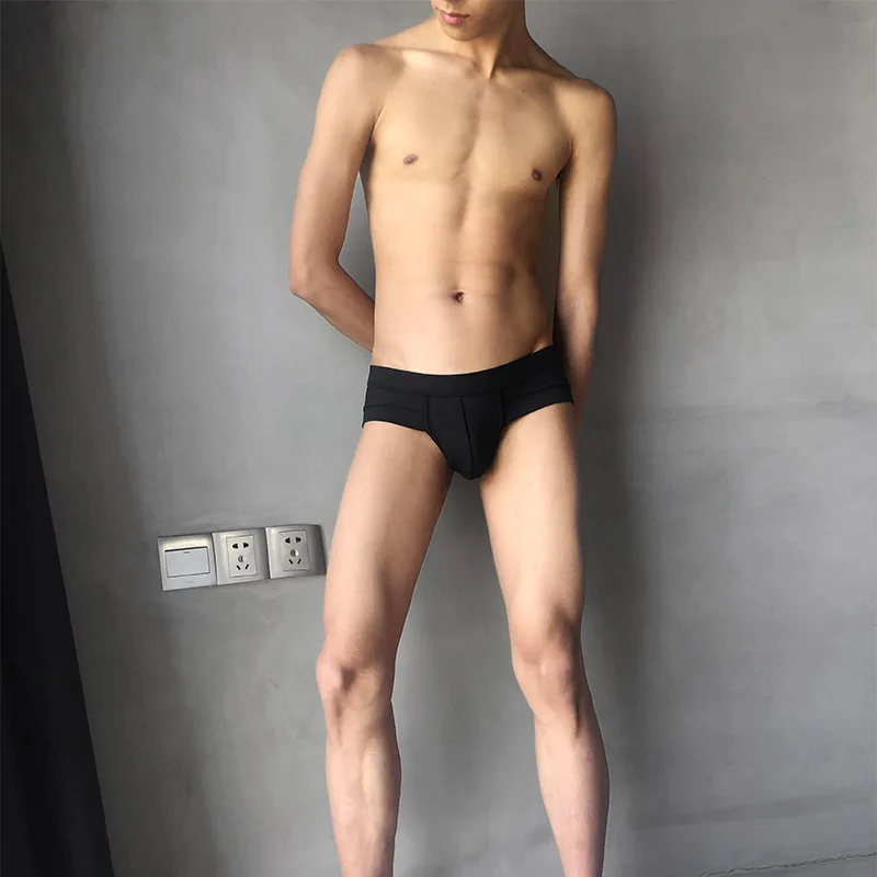 3Pcs/Lot Brand Breathable Trend Personality Sport Basketball Football Gay Men Sexy Underwear Briefs трусы мужские Solid Color