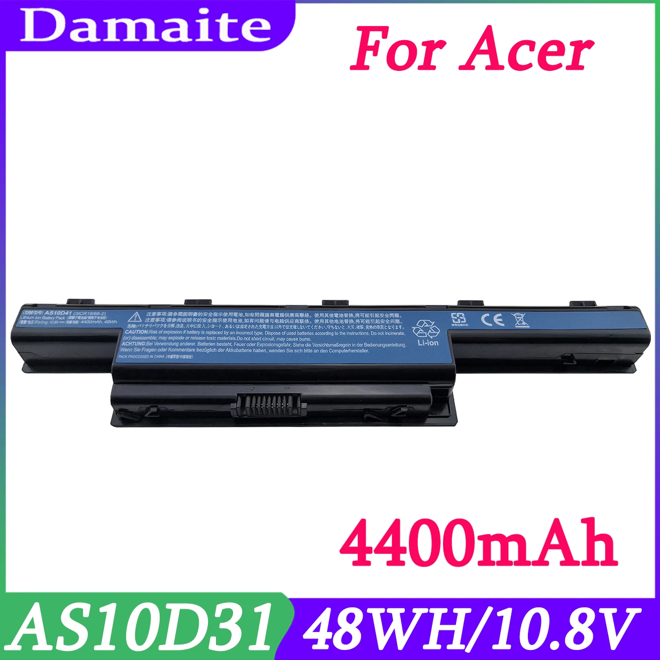 AS10D31 AS10D41 Аккумулятор для ноутбука Acer Aspire AS10D81 AS10D51 AS10D61 AS10D73 AS10G3E 4741 5552 5742 5733 5750 G E1-531