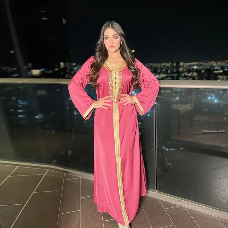 

Eid Mubarak Abaya Дубай, Турция мусульманское хиджаб платье Abaya s для женщин африканские индийские макси платья мусульманский Caftan марокканский кафт...