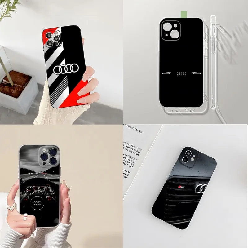 

Чехол для телефона 2023 для IPhone 14, 12, 13, 11 Pro Max Mini, X, XR, XS Max, 7, 8 Plus, черный с прозрачным силиконовым чехлом