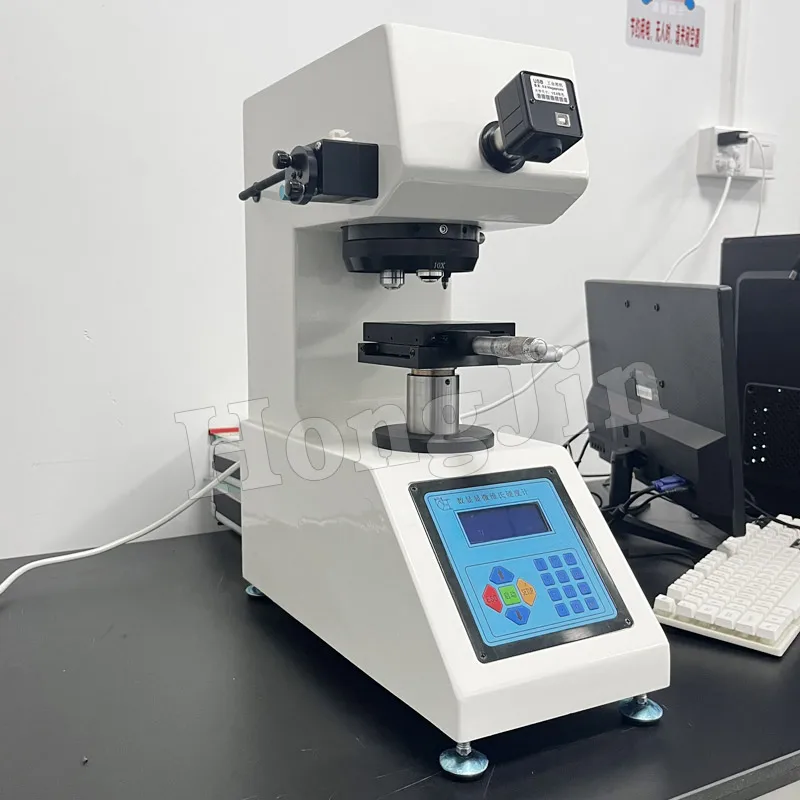 Микротвердомер машина для испытания твердости пластиковой резины металлическая