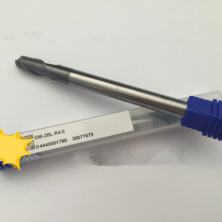 

ZC-CT GM-2BL-R3.5/GM-2BL-R4.0/GM-2BL-R4.5/GM-2BL-R5.0/GM-2BL-R6.0/GM-2BL-R7.0/GM-2BL-R8.0/GM-2BL-R10.0 Ball end mills 1PCS/BOX