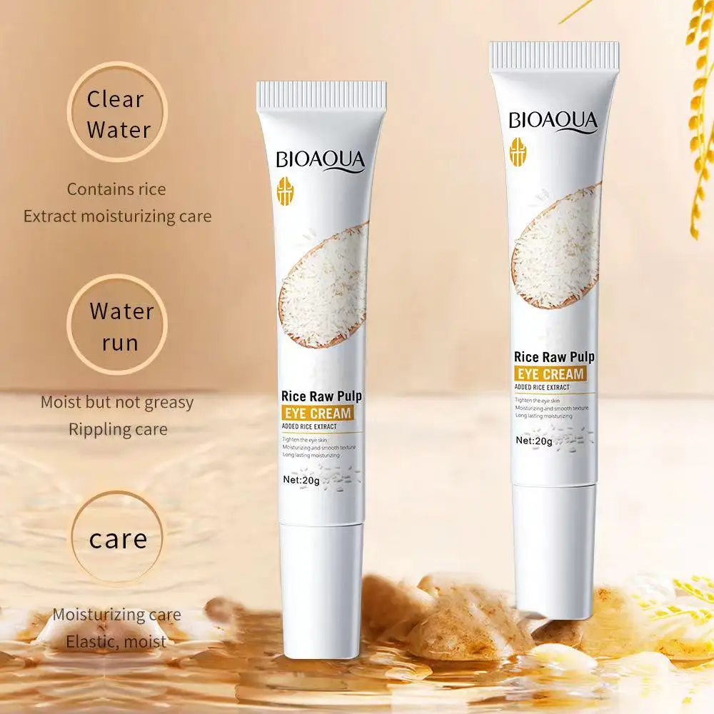 

BIOAOUA rice protoplasmic eye cream hydrating moist beautiful eye care pouch beauty health bioaqua eye cream
