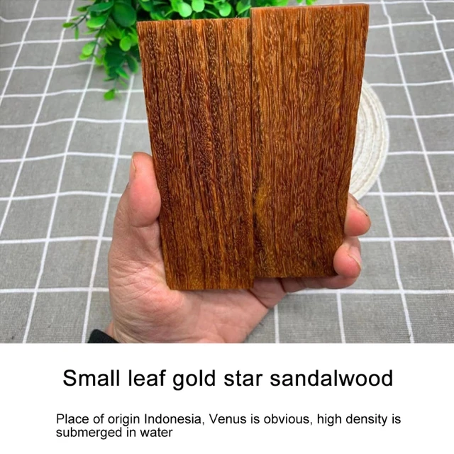 DIY Knife Scales Handle Blank Exotic Wood Knives Making Plate Material  120*40*10MM 4.7 x 1.6 x 0.4 inch M4YD