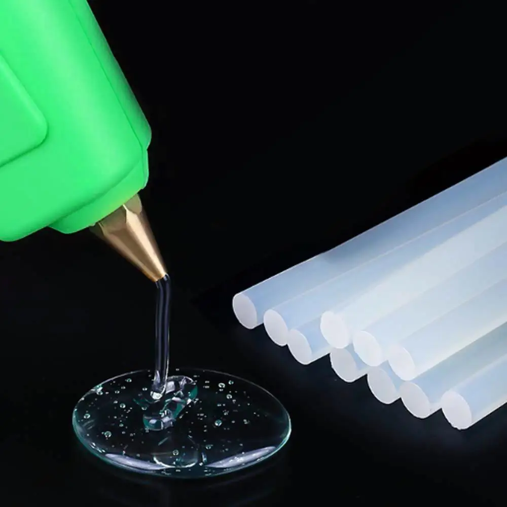 

7/11 мм * 100 мм 10 шт. термоклеевые палочки, мини-размер клеевого пистолета, для клеевого пистолета DIY Art Craft, общего ремонта украшения дома