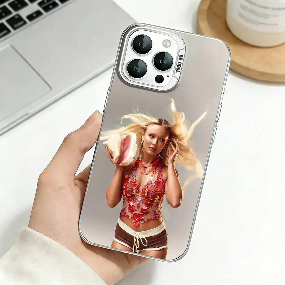 Фото Чехол для телефона Z-Zara Larsson Girls Trip для iPhone 17, 16, 15, 14, 13, 12, 11 Plus, Pro Max, XS, цветной серебристый чехол для телефона №3