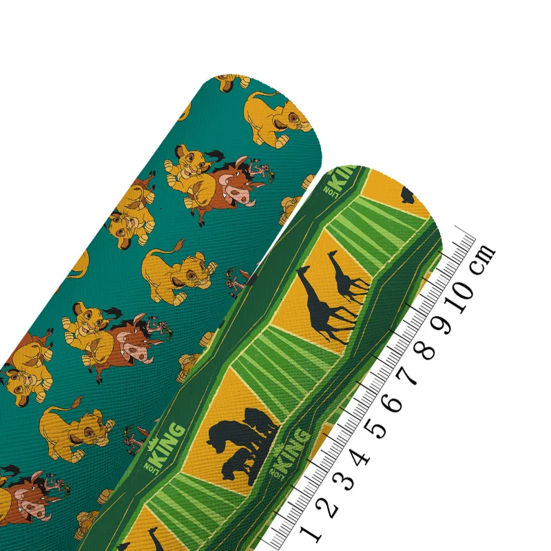 

20*134 см рулон «сделай сам», материал для банта, мультяшная леди и бродяга, рисунок персонажа, виниловая искусственная кожа 2982