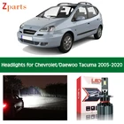 Автомобильные фары для Chevrolet Daewoo Tacuma Rezzo 2005 - 2020 светодиодный ные фары ближнего и дальнего света, Canbus 12 В, аксессуары для автомобильных фар