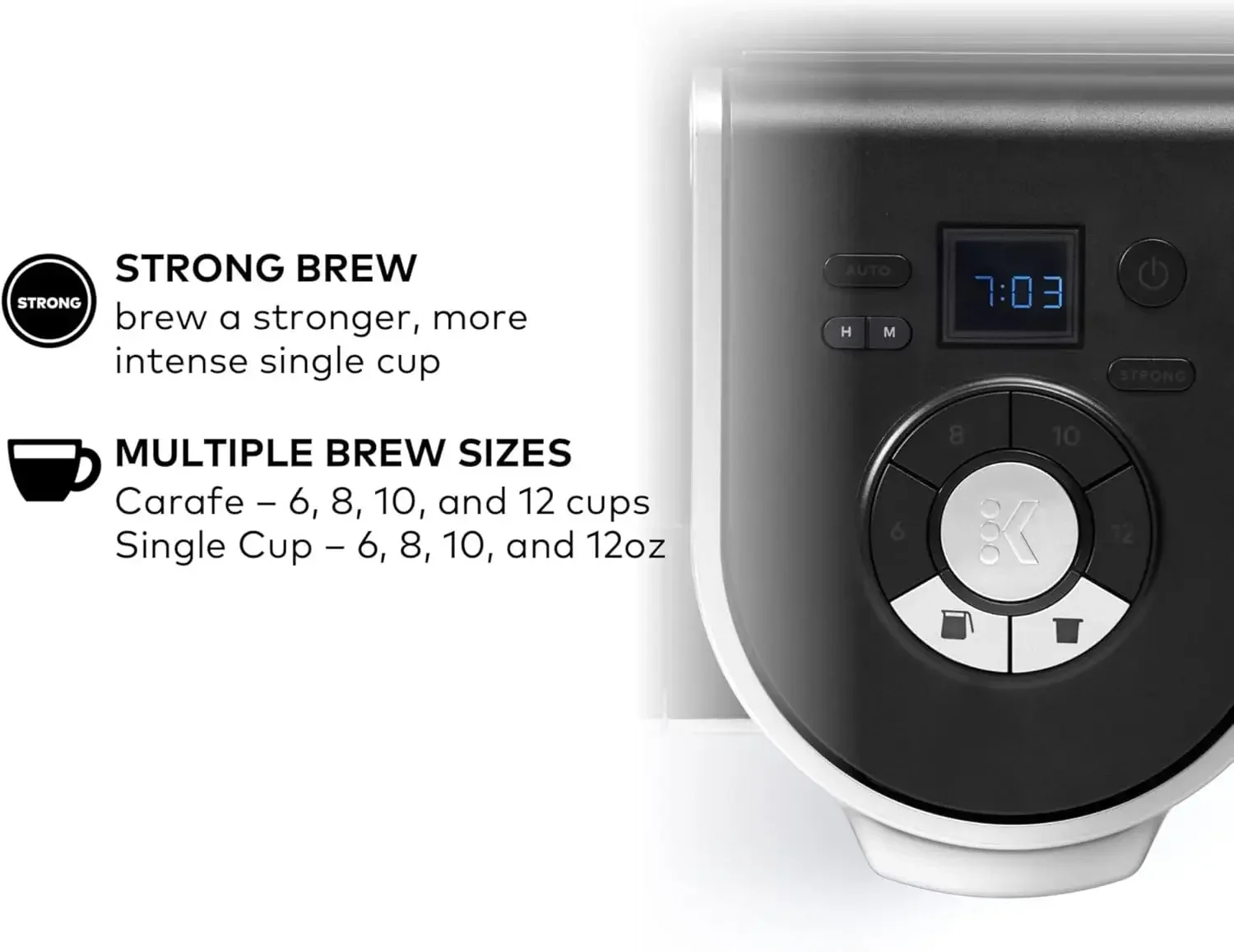 Кофеварка Keurig K-Duo на одну порцию K-Cup с графином различными размерами заваривания
