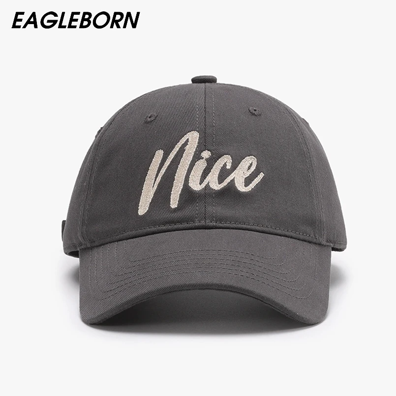 

Новая симпатичная бейсболка с вышивкой, женская кепка, Мужская бейсболка, модная высококачественная Шапочка с алфавитом, модная шапка для женщин, кепки