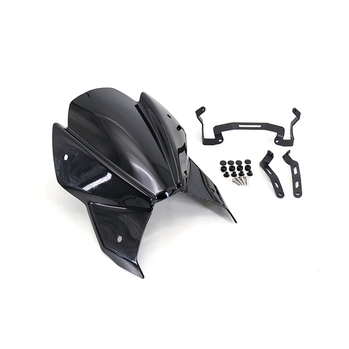 

Motorcycle Windshield Windscreen Air Deflector for SUZUKI GSX-S1000 GSX-S950 GSX-S 1000 950(Black)