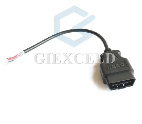 16-контактный OBD2 OBD-II J1962M мужской автомобильный аксессуар диагностический удлинитель разъем с жгутом проводов кабеля