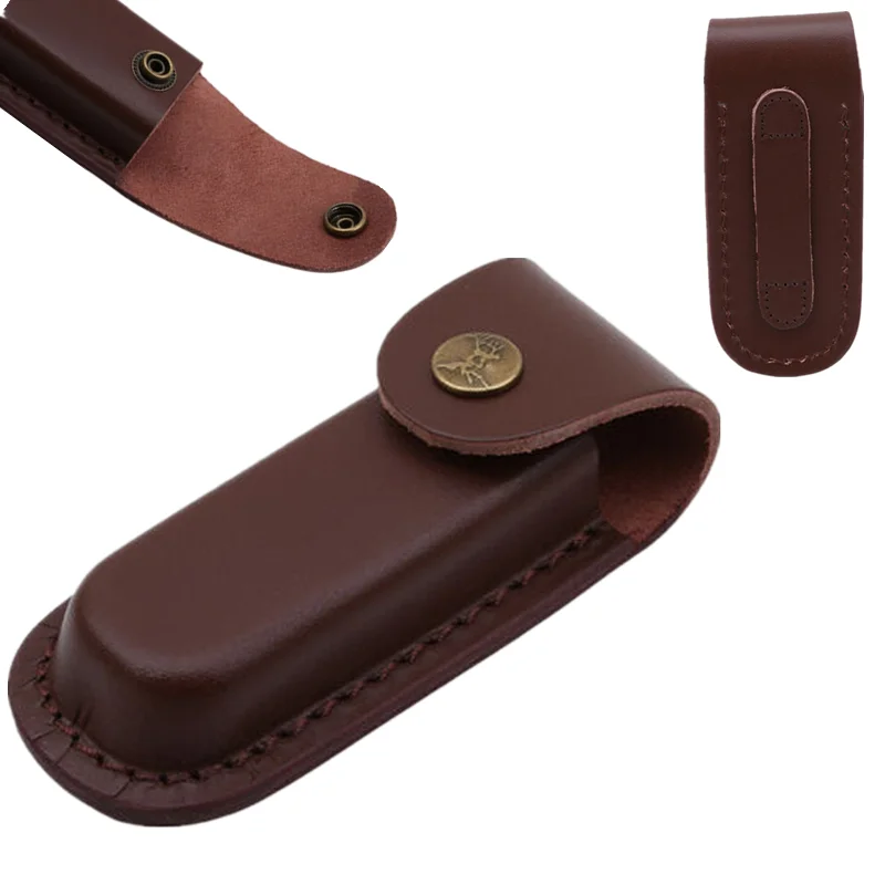 

Инструмент для наружных работ раза ножевой фонарик держатель с кожаным чехлом для переноски пояса петли Карманный охотничий лагерь чехол м...