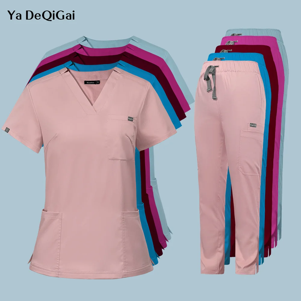 Женский костюм для медсестры Spa 2023, одежда для врачей и кормящих мам ...
