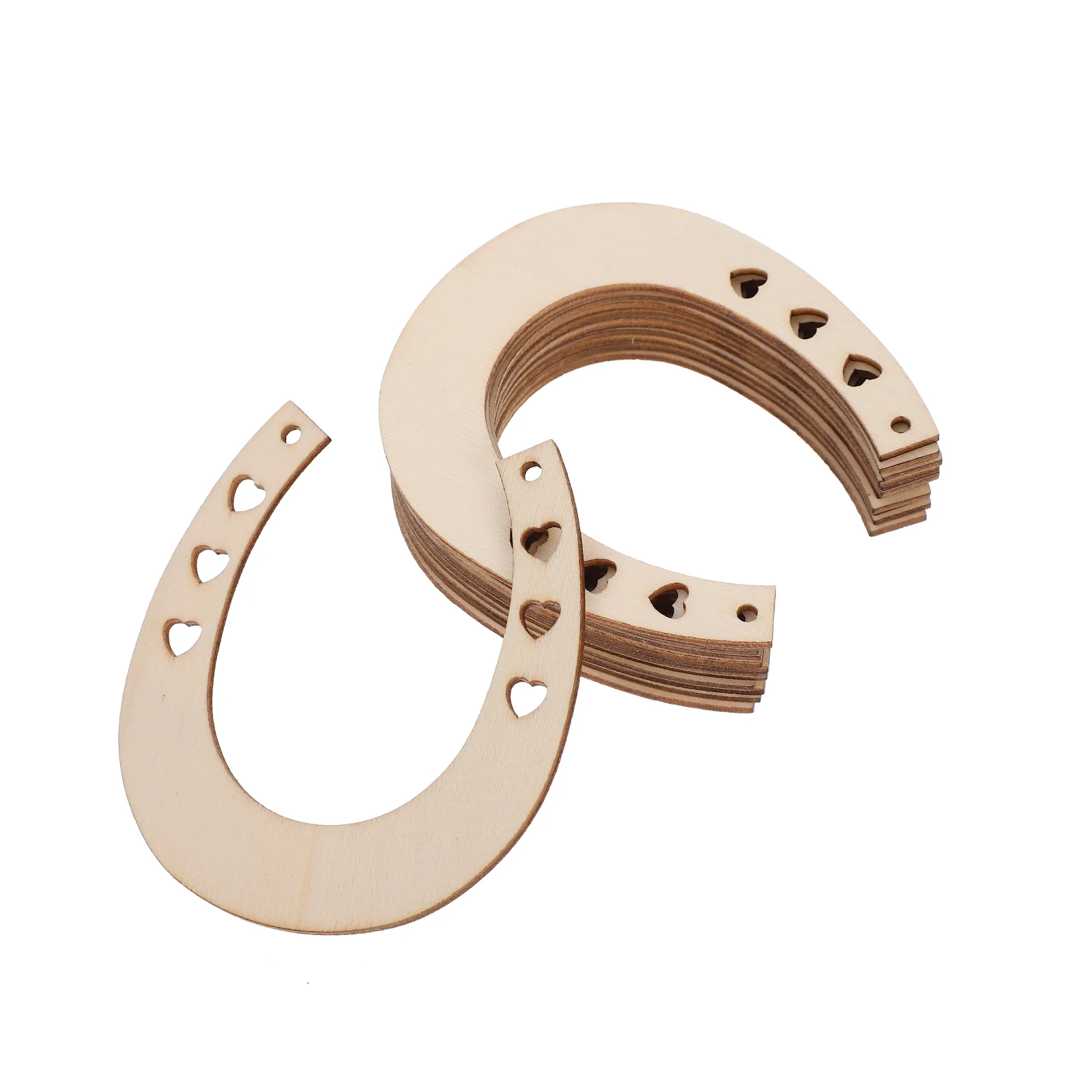 

Wood Wooden Horseshoe Unfinished Slices Cutouts Blank Diy Craft Pieces Cowboy Crafts Ornamentsshapes Cutout Tags Decorations