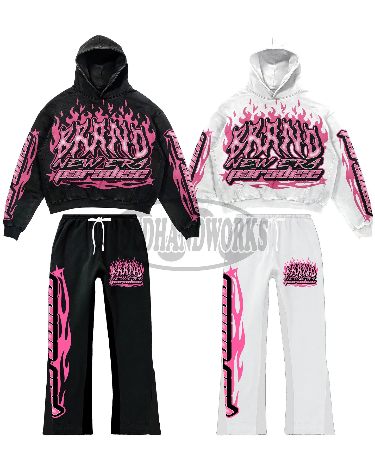 Осенне-зимний комплект в стиле хип-хоп толстовки с принтом панк женские топы Y2k