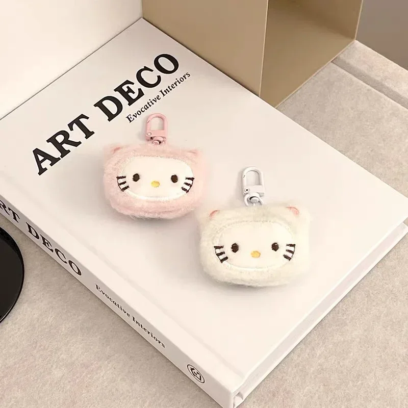Kawaii Sanrio мультфильм Hello Kitty вышитая кукла брелок милый девочка рюкзак плюшевая