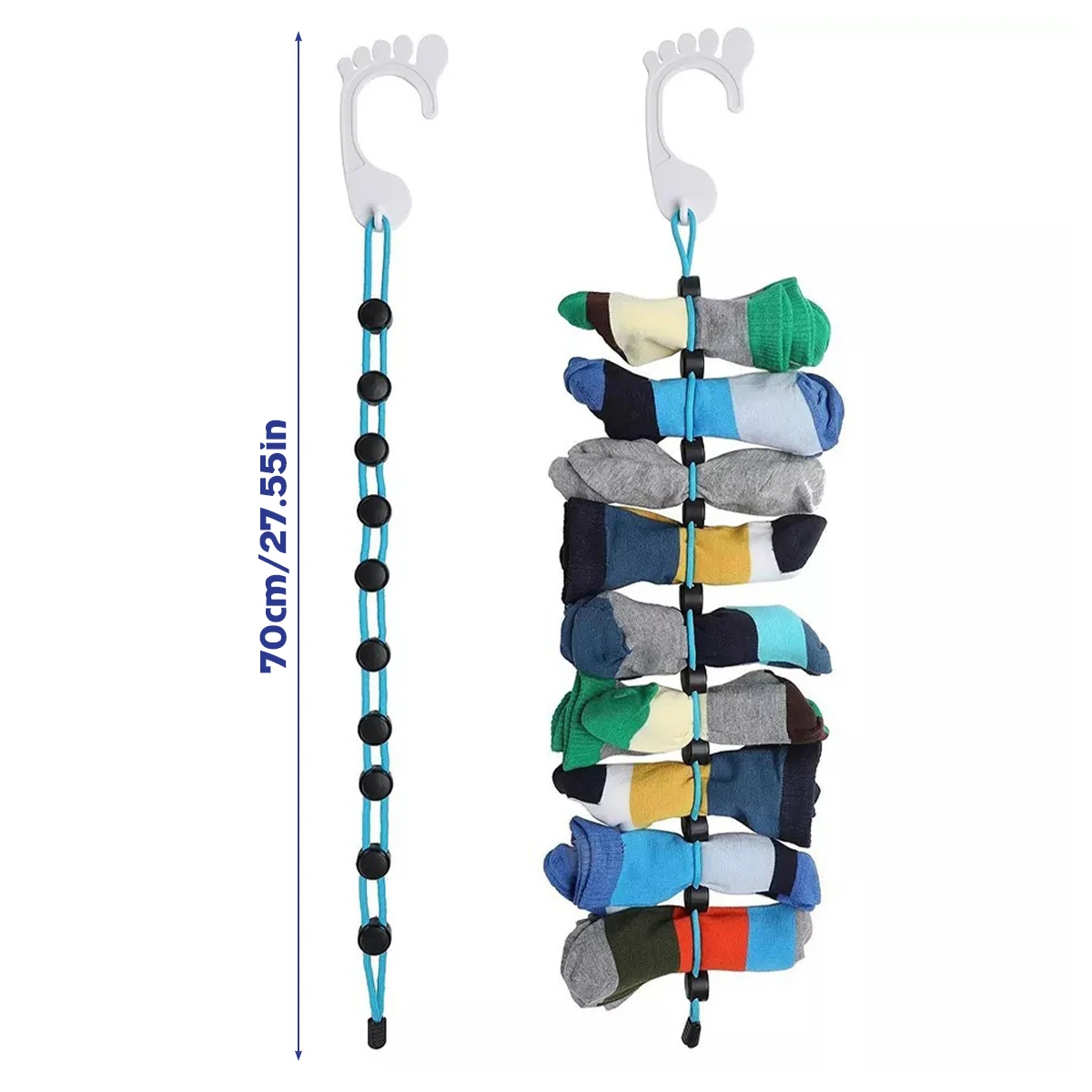 

Home Accessories Drying Clip Dry Socks Artifact Clean Socks Tools Receiving Finisher Portable Socks Origanizer Nylon