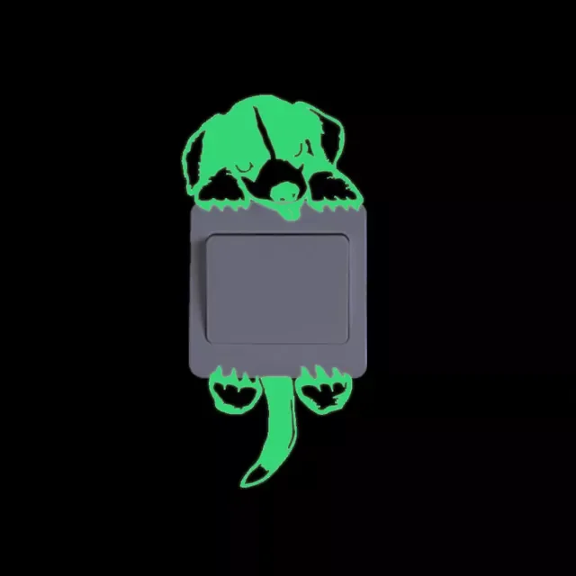 

Светящиеся наклейки с переключателем для подглядывания мальчика, настенные наклейки для детской комнаты, домашний декор, флуоресцентная л...