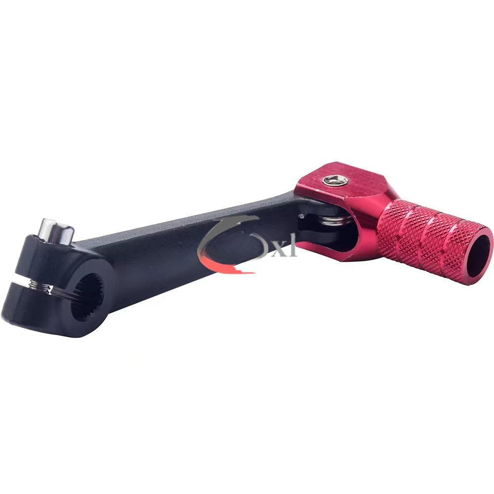 Складной алюминиевый рычаг переключения передач с ЧПУ, рычаг переключения передач подходит для Φ CRF KLX ATV внедорожных велосипедов, питбайков, рычаг переключения передач для мотоцикла