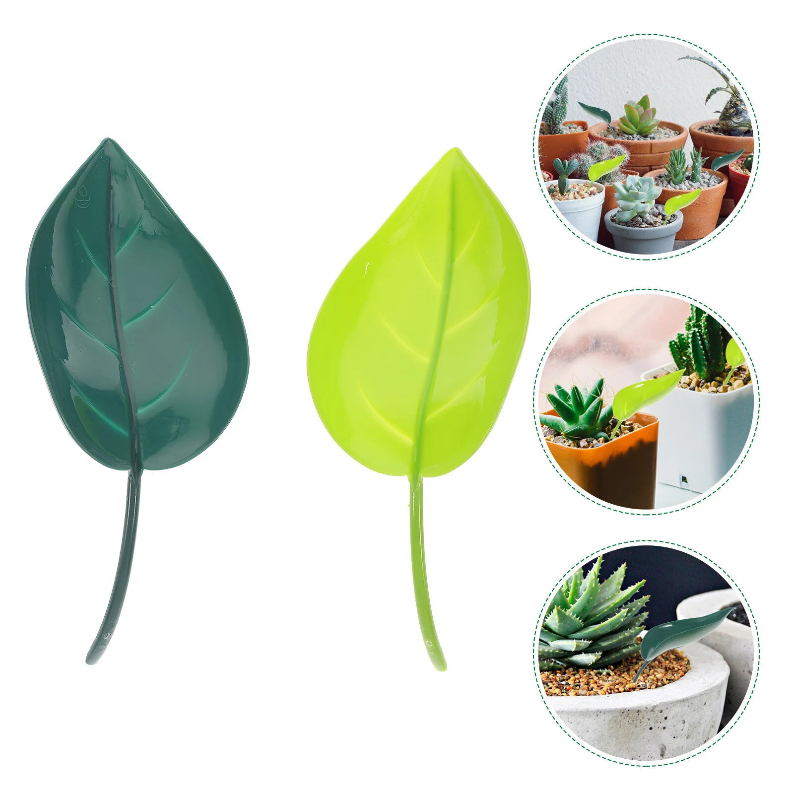 

12 Pcs Funnel Watering Device Outdoor Pots Leaf Shape Dripper Designed Kit Tool Gardening