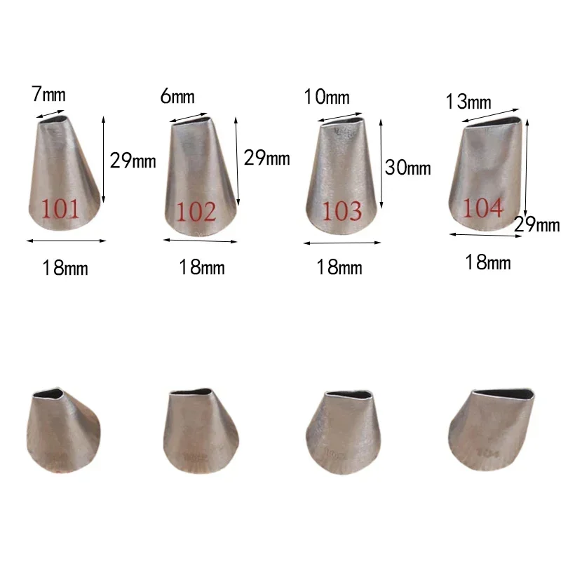 

Насадки для глазури с лепестками роз