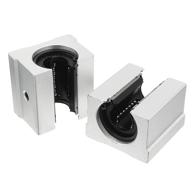 4 шт. алюминиевые открытые линейные подшипники 12 мм/0 47 дюйма SBR12UU твердый блок XYZ CNC