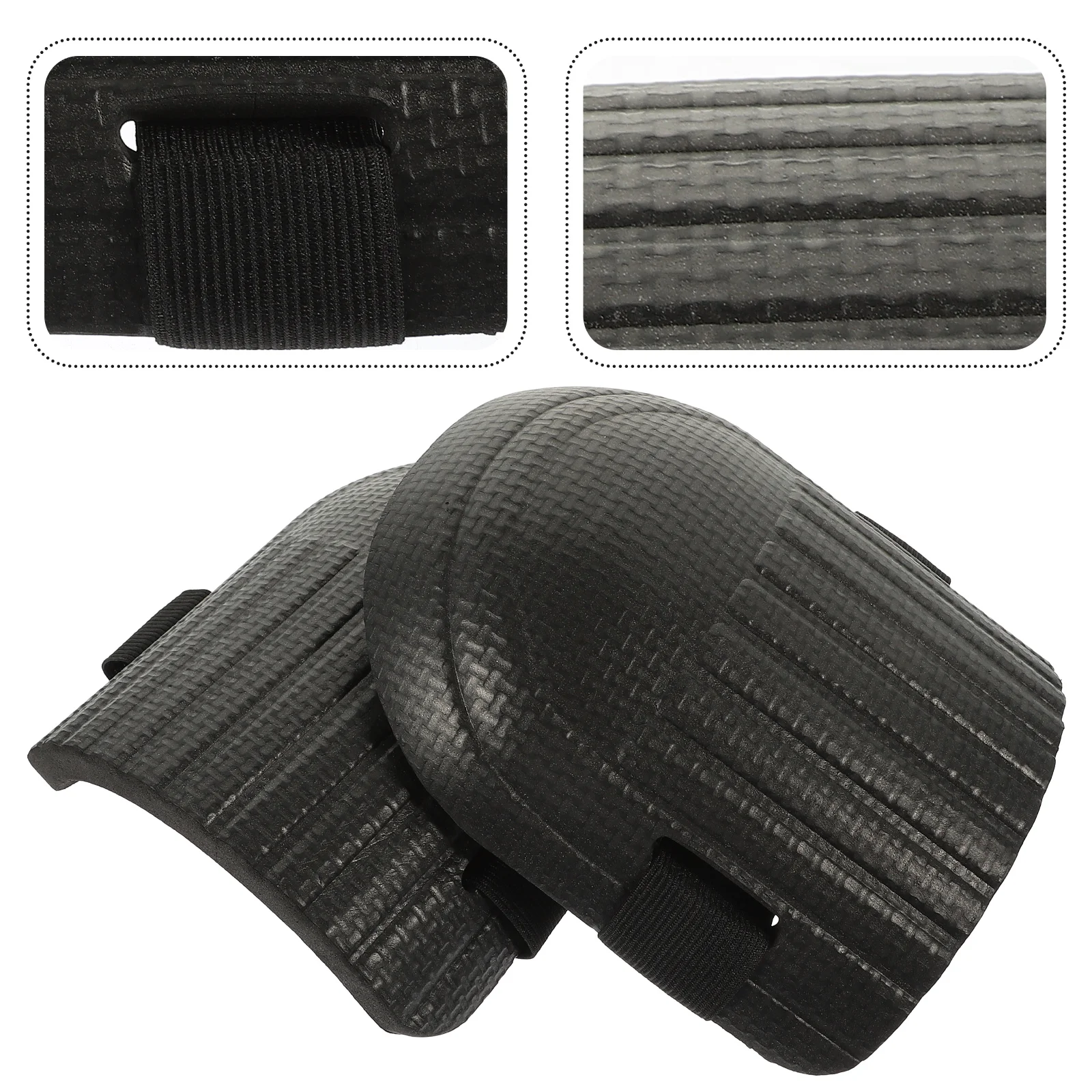 

2 Pairs Knee Pads Knee Braces Men Professional Work Kneepad Work Pants Garden Supply Eva Knee Guard Man Household Knee Pad