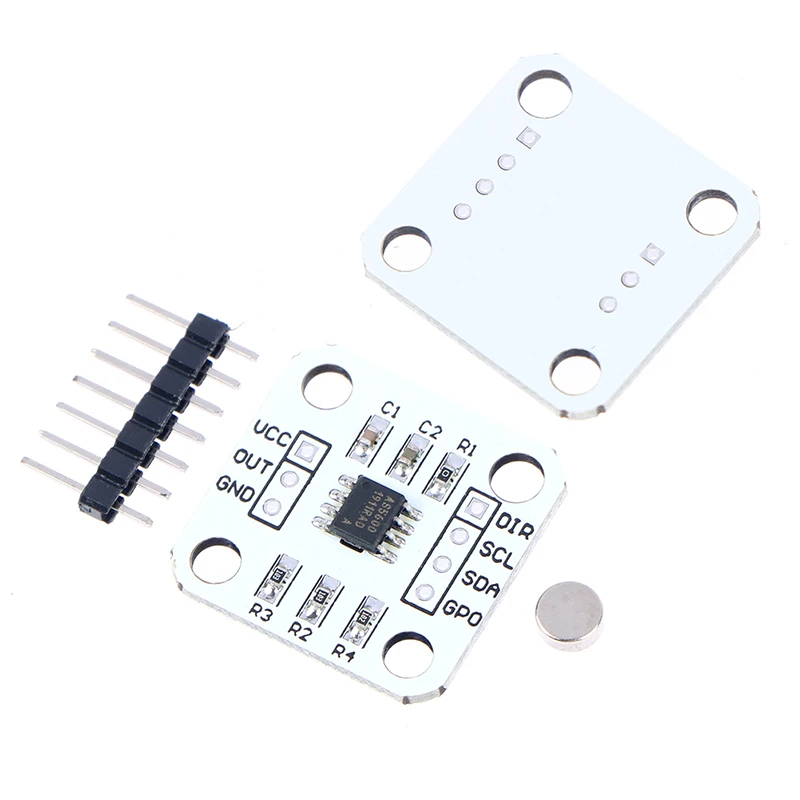 

AS5600 magnetic encoder induction angle measurement sensor module 12bit