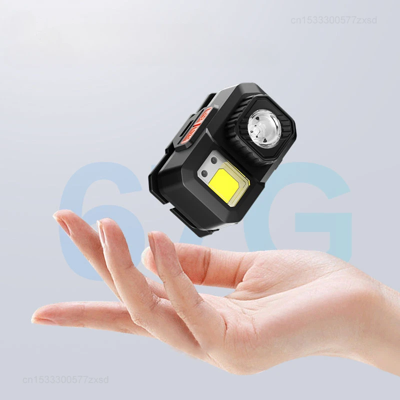 Xiaomi Warsun светодиодный сенсорный зажим для шляпы водостойкий налобный фонарь