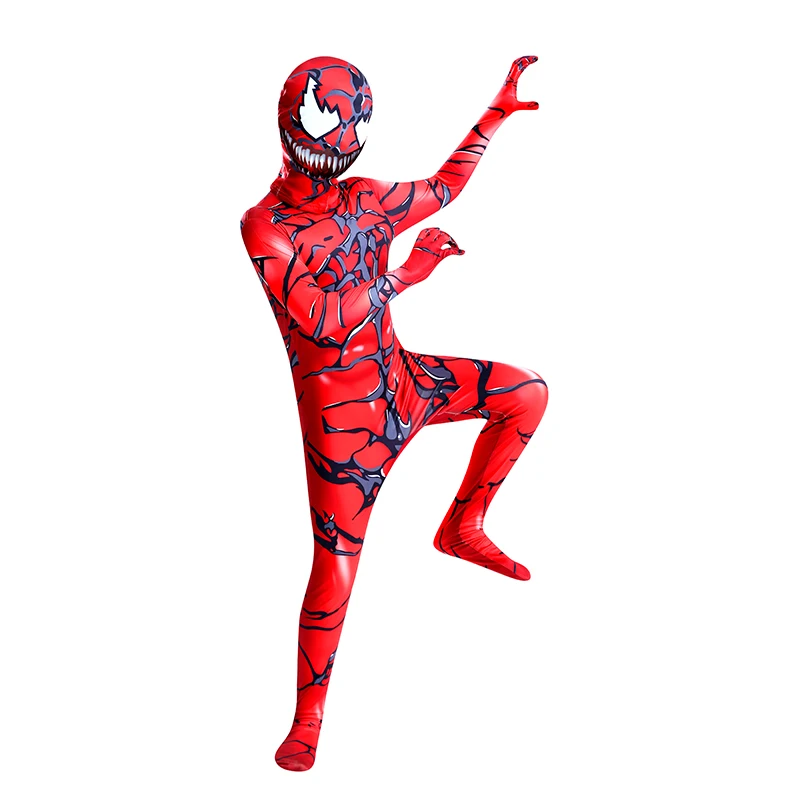 Новый костюм Веном 2 Детский комбинезон для мальчиков симбитовые костюмы