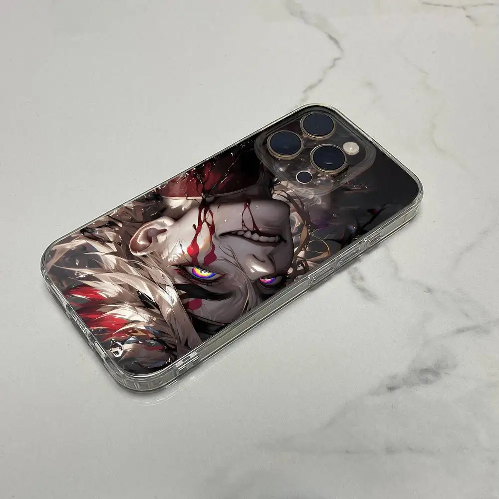 Фото Чехол для телефона D-Demon Doma Douma S-Slayer для iPhone 17,16,15,14,13,12,11 Plus,Pro,Max,Plus,E,SE4,Mini Transparent Box №4