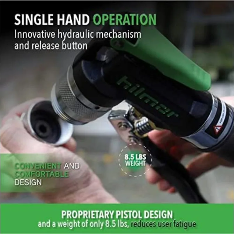 Компактный набор инструментов Hilmor 1839015-инструменты и оборудование HVAC черный цвет