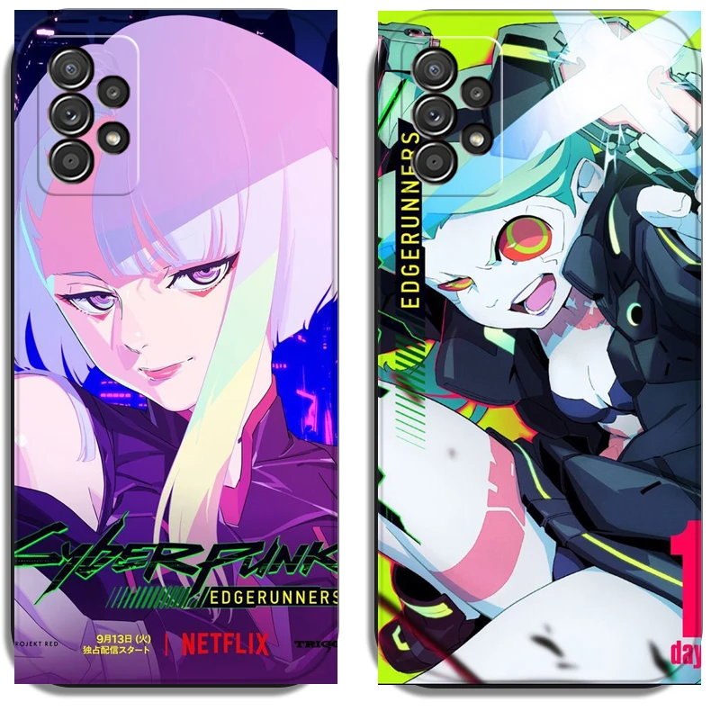 

Cyberpunk: Edgerunners Phone Cases For Samsung Galaxy S22 Ultra S20 FE S20 Lite S20 Ultra S21 S21 FE S21 Plus Ultra Soft TPU