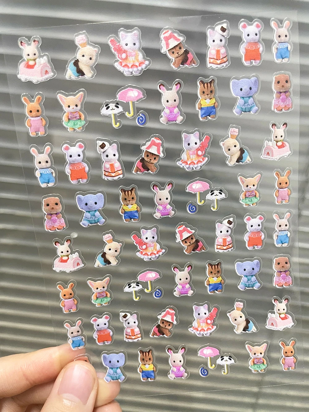 

MINISO наклейки для ногтей Kawaii