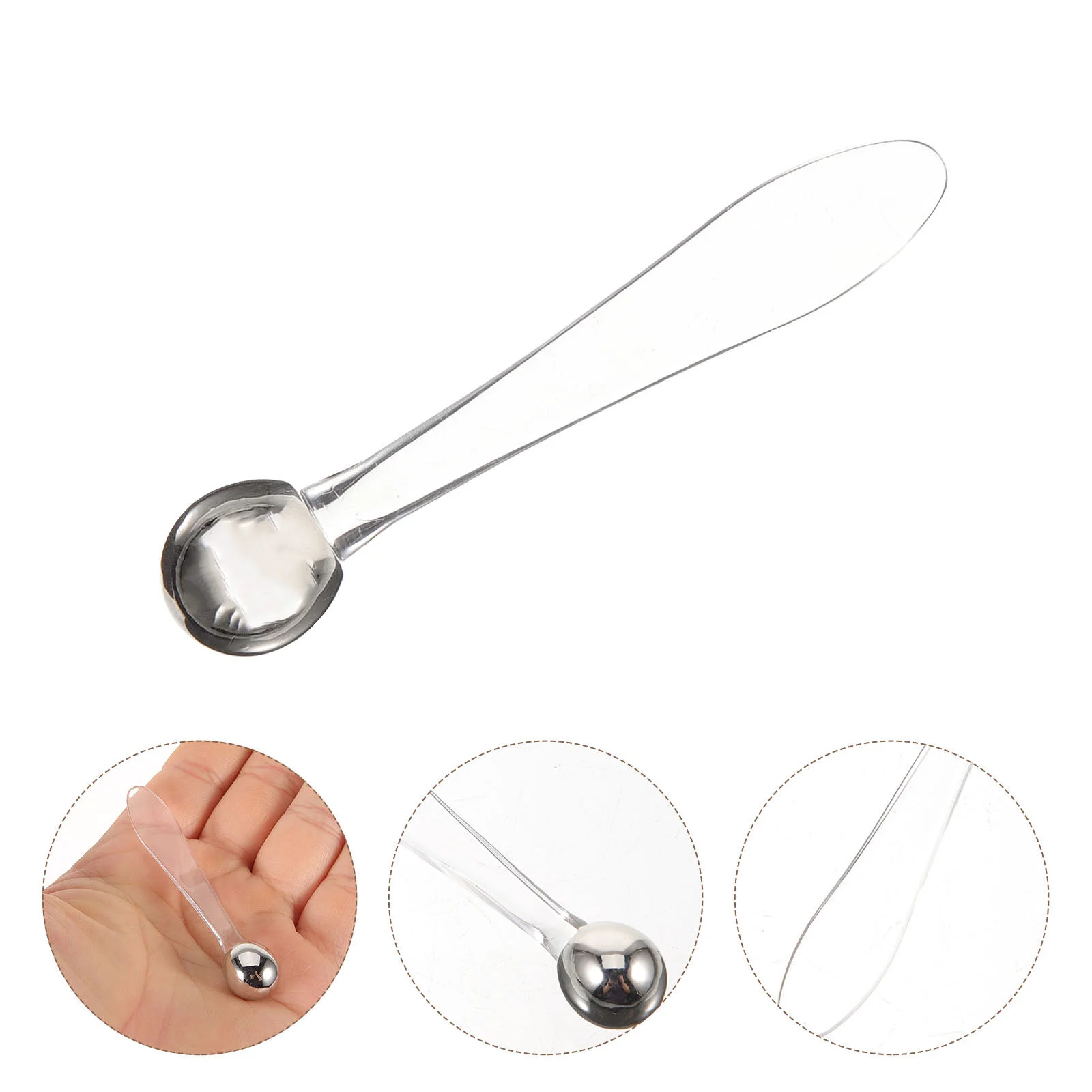 

Mini Spatula Cosmetics Beauty Cream Applicator Tiny Lotion Makeup Eye Tool Stick