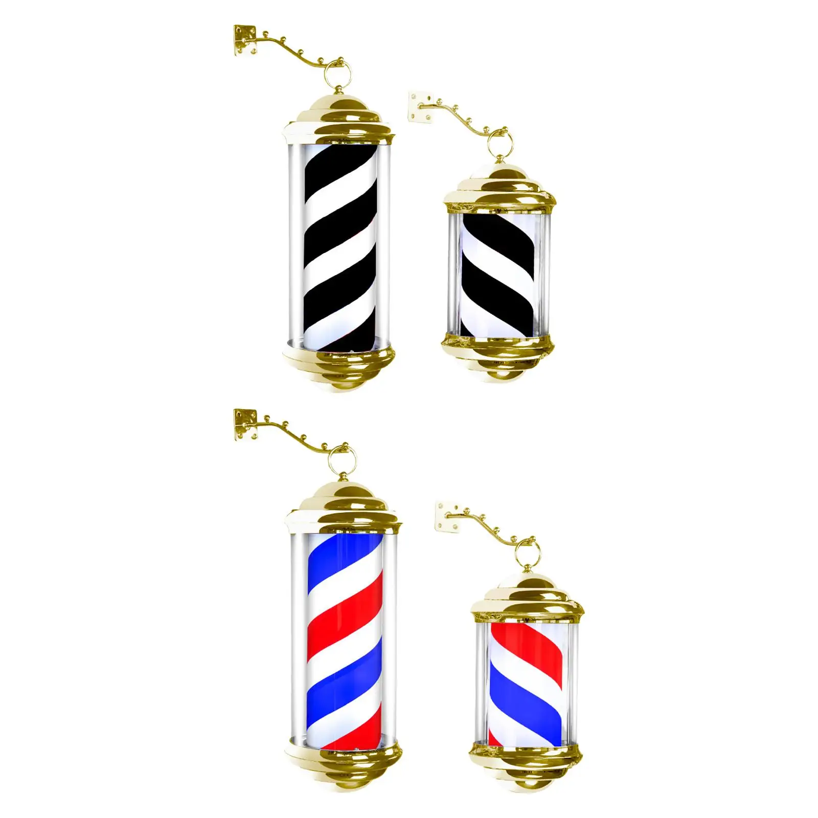 Освещение для парикмахерской оригинальная Водонепроницаемая ретро-полоска