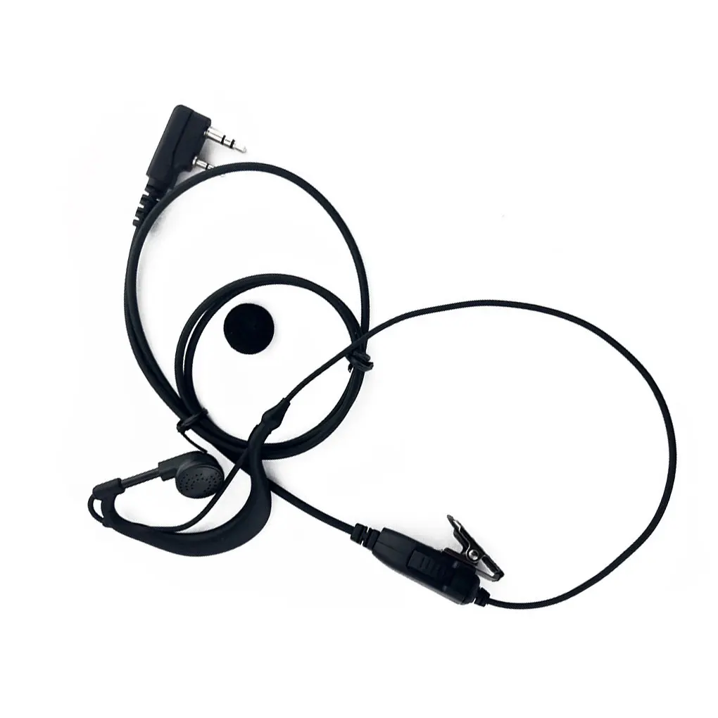 2-контактный G-образный динамик, новый PTT Walkie Talkie гарнитура для Motorola Radio GP88S