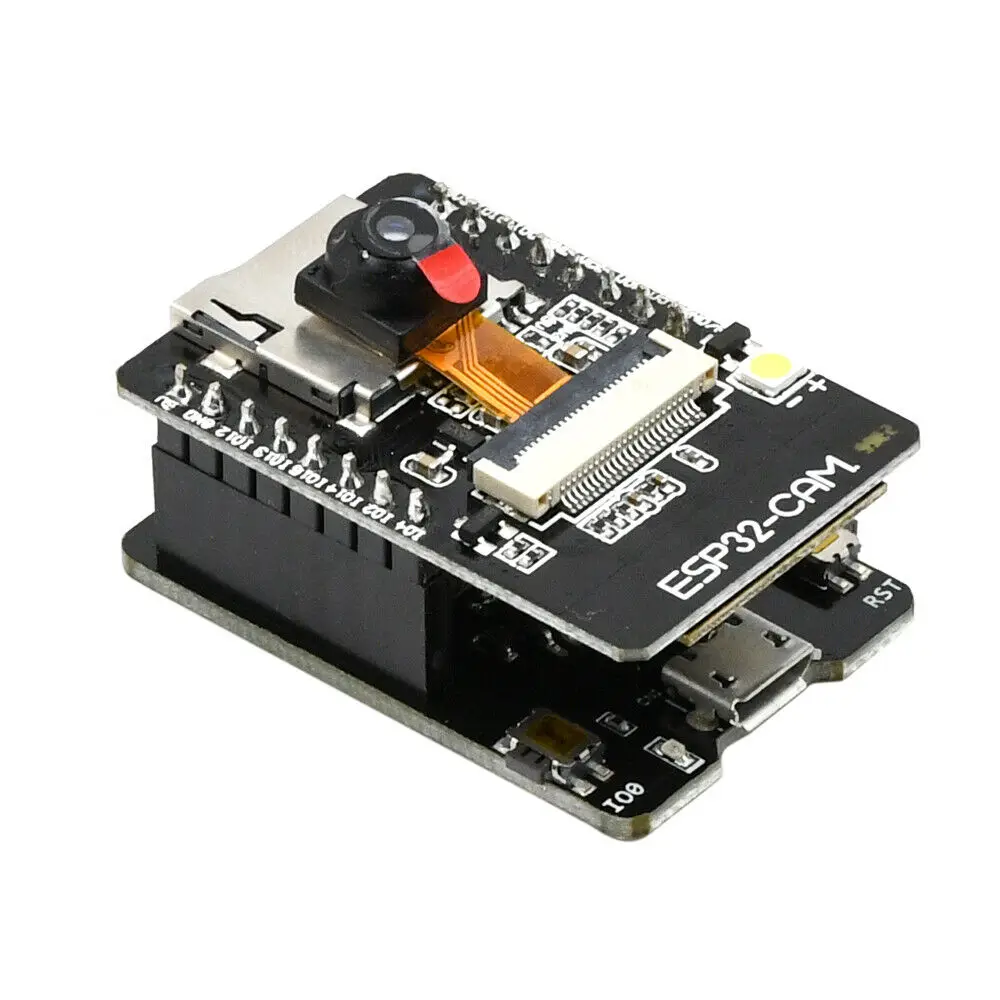 ESP32-CAM-MB WIFI ESP32 CAM Bluetooth макетная плата с камерой OV2640 MICRO USB для последовательного