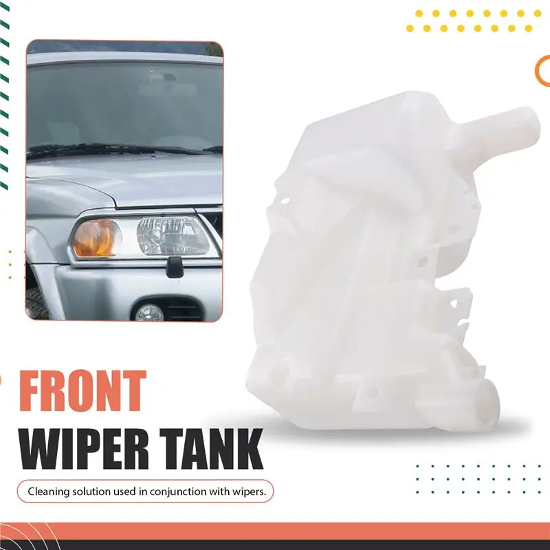 Фото Бачок омывателя лобового стекла Stable-Windshield Washer Tank MR495787 для Pajero Sport K90 K80, бутылка для омывателя переднего стекла для Montero Sport, бачок для стеклоочистителя. №5