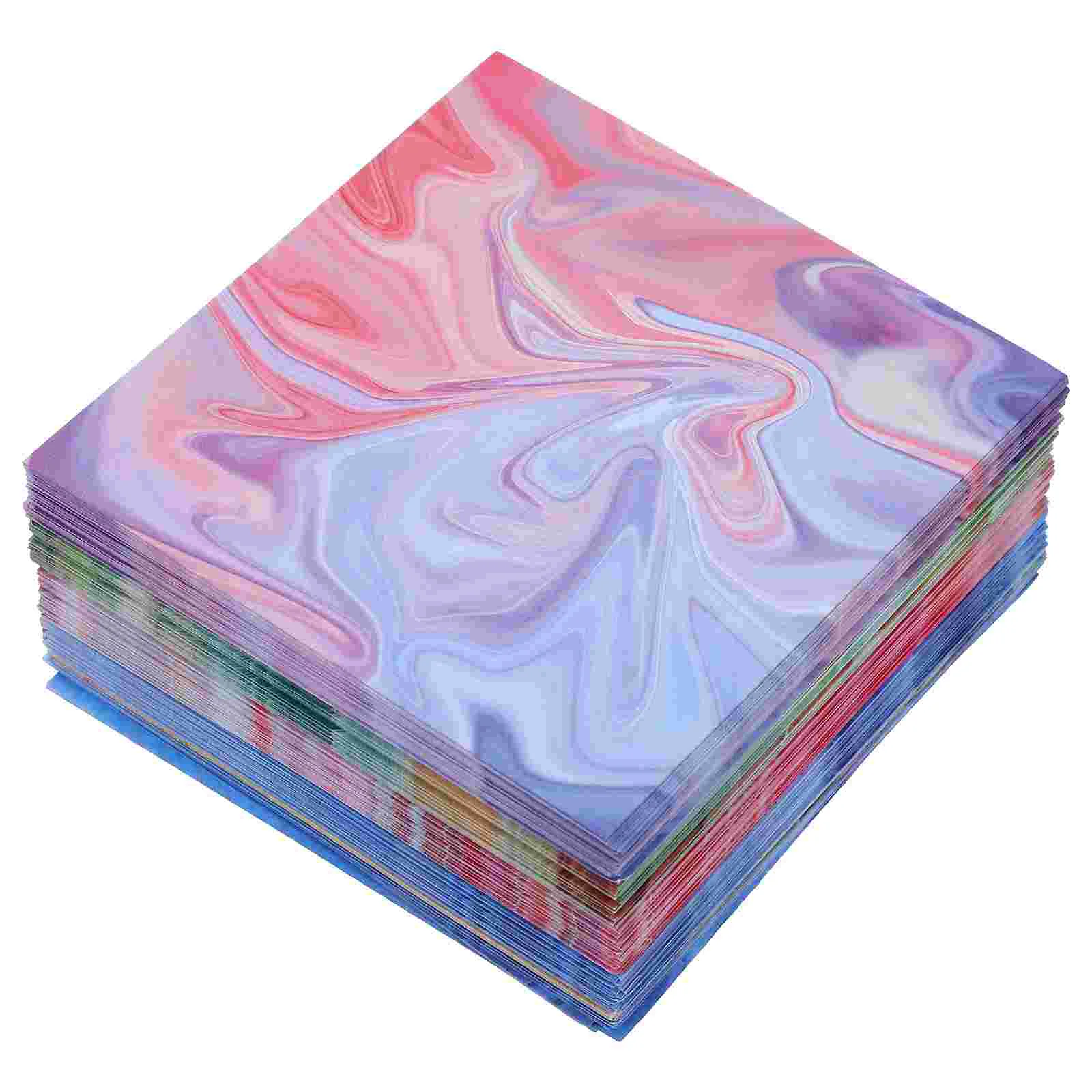 

Origami Crane Folding Paper Handmade Craft Square Papers Colorful Japandi Decor